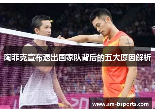 陶菲克宣布退出国家队背后的五大原因解析